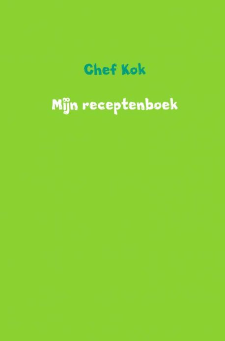 Mijn receptenboek