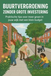 Buurtvergroening zonder grote investering Buurtvergroening zonder grote investering