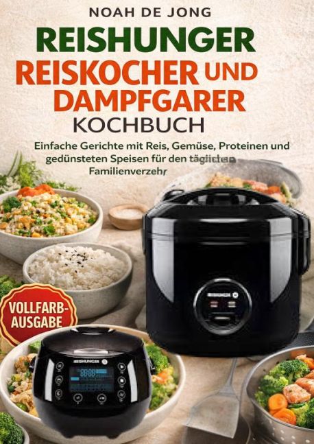 REISHUNGER REISKOCHER UND DAMPFGARER KOCHBUCH