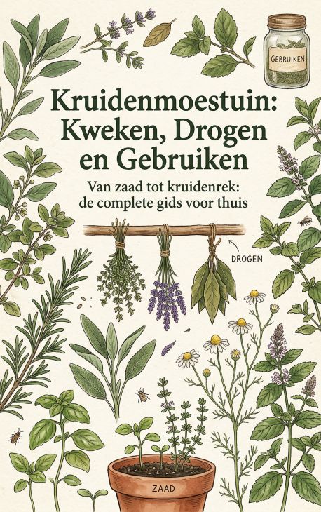 Kruidenmoestuin: Kweken, Drogen en Gebruiken
