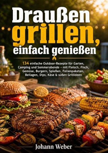 Draußen grillen, einfach genießen