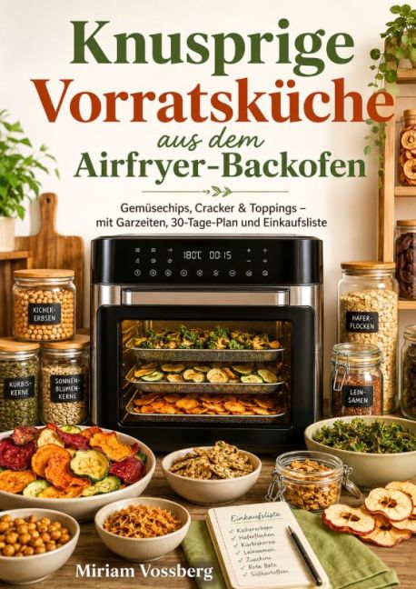 Knusprige Vorratsküche aus dem Airfryer-Backofen