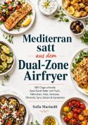 Mediterran satt aus dem Dual-Zone Airfryer