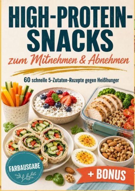 HIGH-PROTEIN-SNACKS zum Mitnehmen & Abnehmen