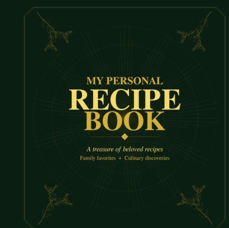 Recipe Book Fill-in Book - Recipe Collection Book - My Recipe Notebook