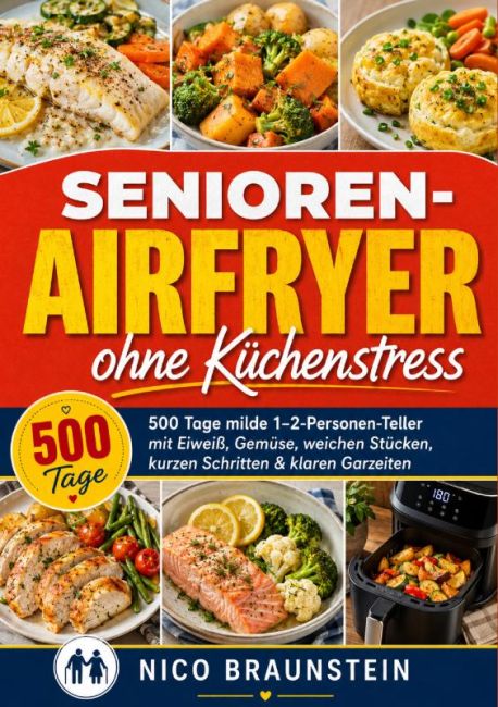 Senioren-Airfryer ohne Küchenstress