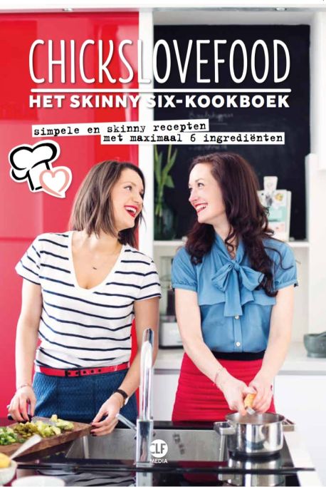 Chickslovefood - Het skinny six - kookboek