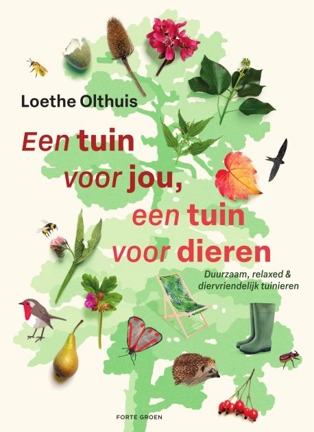 Omslag van 'Een tuin voor jou, een tuin voor dieren'